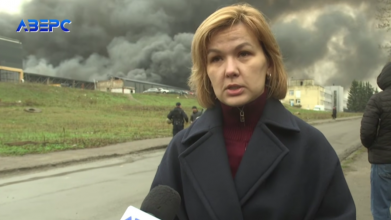 Площа пожежі у Луцьку внаслідок прильоту – понад 5 тисяч квадратних метрів