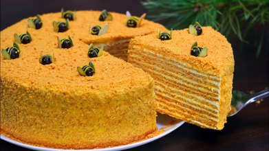Як приготувати пісний «Медівник» без яєць та масла
