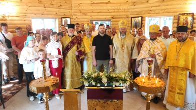 У Луцьку на території ТЦК освятили новий храм