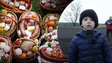 «Заказуйте ковбаски»: у тіктоці завірусилося відео з маленьким українцем та його великоднім меню