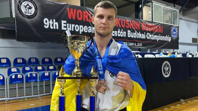 Волинський нацгвардієць здобув бронзу Чемпіонату Європи з карате