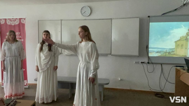 Cтуденти факультету філології та журналістики ВНУ поставили «Великий льох» Тараса Шевченка