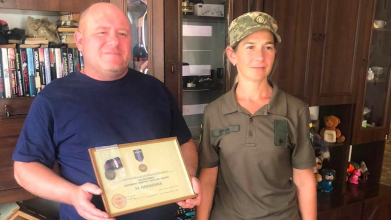 Воїна з Волині нагородили відзнакою «За поранення»