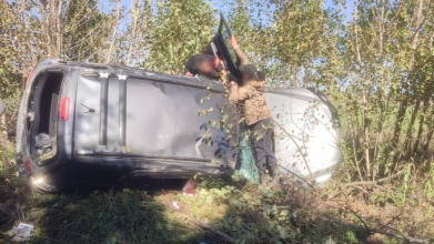 На Волині п’яний водій злетів у кювет: травмувались четверо людей, серед них - немовля