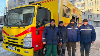 Луцькі комунальники вирушили до Києва відновлювати теплопостачання