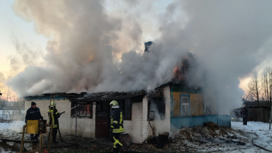 У пожежі на Волині загинув чоловік