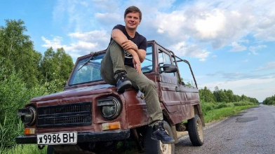 Дмитро Комаров провів майстерклас із виживання в диких болотах Волині