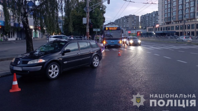 У Луцьку на проспекті Соборності сталося дві ДТП з постраждалими