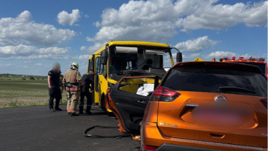 Жахлива ДТП на Волині: зіткнулися шкільний автобус та легковик, травмувалися діти