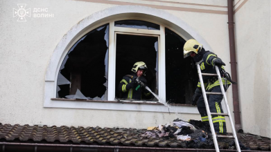 У Луцьку через увімкнену праску загорівся житловий будинок