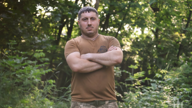 Без офіційного позивного, але з великою мрією: історія артилериста 100-ї бригади Михайла Проня