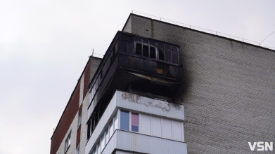 «Коли почули ППО, майже одразу щось вдарило в балкон»: мешканці луцької багатоповерхівки про ранкову атаку БпЛА