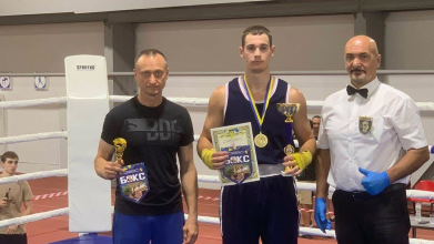 Волинянин Всеволод Рибалко виборов «золото» на Всеукраїнському турнірі з боксу
