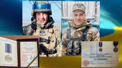 На Волині вручили нагороди Героїв рідним загиблих Олександра Морара та Олега Васевича