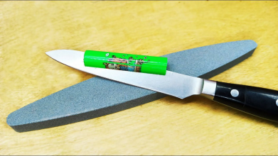 Як заточити ніж за кілька хвилин без спеціальних інструментів
