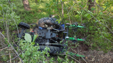 Смертельна ДТП на Волині: трактор з'їхав у кювет і перекинувся, загинув  56-річний чоловік
