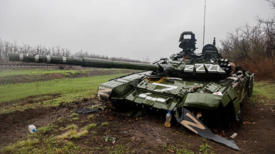 ЗСУ знищили колону російської техніки під Лисичанськом