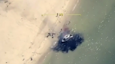 ЗСУ знищили російський катер у Чорному морі разом із окупантами. Відео