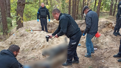 Тіла двох закатованих чоловіків знайшли на території Харківської області