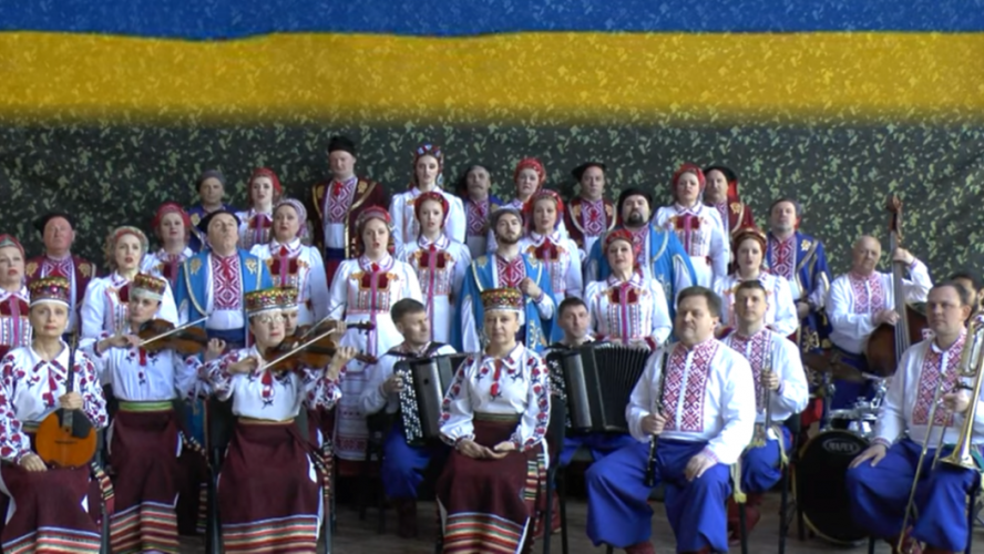 «Збираймося роде! Єднаймося народе»: Волинський народний хор записав нову патріотичну пісню про війну