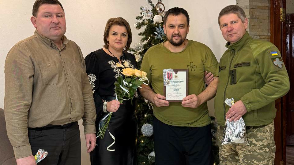 Захисника з Волині відзначили «Золотим хрестом»