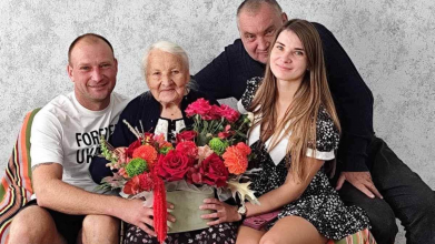 Жителька Білашева Орися Гладишук відзначила 95-річний ювілей