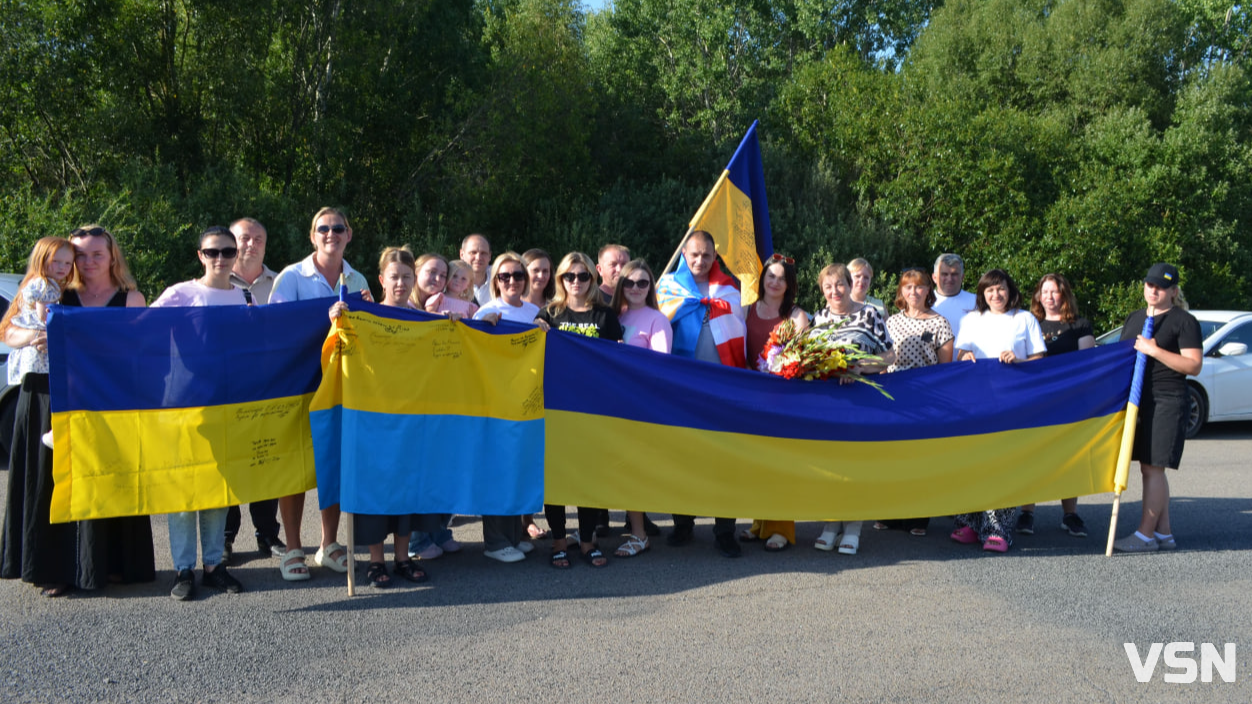 Герой повернувся додому: у громаді на Волині зустріли звільненого з полону Сергія Тимошука