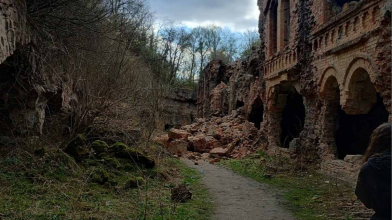 у Тараканівському форту обвалилася стіна