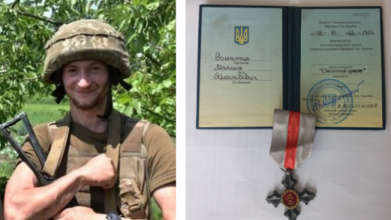 Воював в найгарячіших точках: 23-річний артилерист з Волині отримав «Сталевий хрест» від Залужного