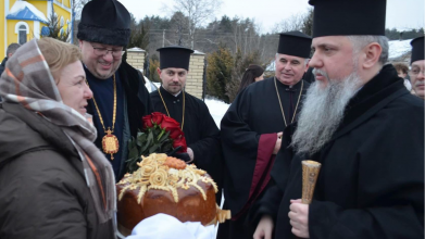 У Володимирі зустріли митрополита Епіфанія - фото