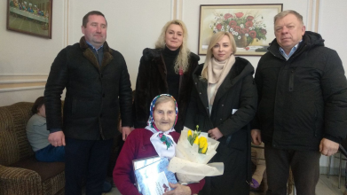 Довгожителька з Волині відзначила 95-річчя