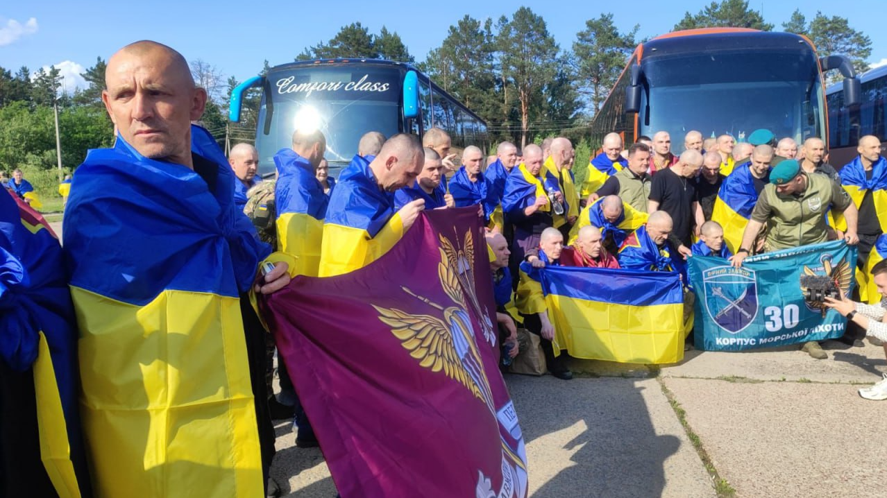 З російського полону повернулися шестеро захисників з Волині