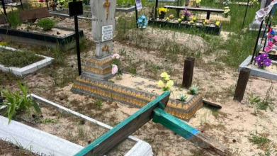 вандали, Рівненщина, кладовище
