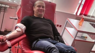Понад 21 літр крові та десятки врятованих життів: історія почесного донора з Волині Сергія Сопронюка