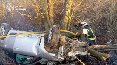 Смертельна ДТП у Луцькому районі: водій загинув, пасажирка — у лікарні
