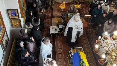 На Волині попрощалися з Героєм Леонідом Гричанюком, який понад рік вважався зниклим безвісти