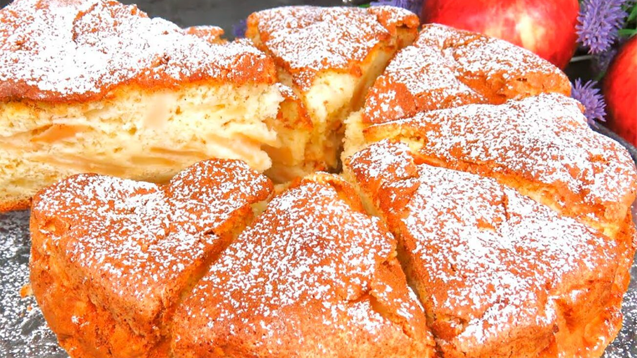 Рецепт смачного яблучного пирога
