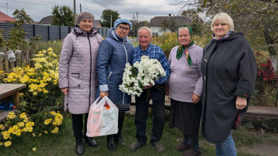 У волинській громаді привітали довгожителя з 92-річчям