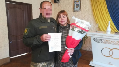 У день захисників і захисниць України на Волині одружився воїн ЗСУ