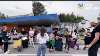 На Волинь приїхали 10 українських дітей, яких повернули з Росії
