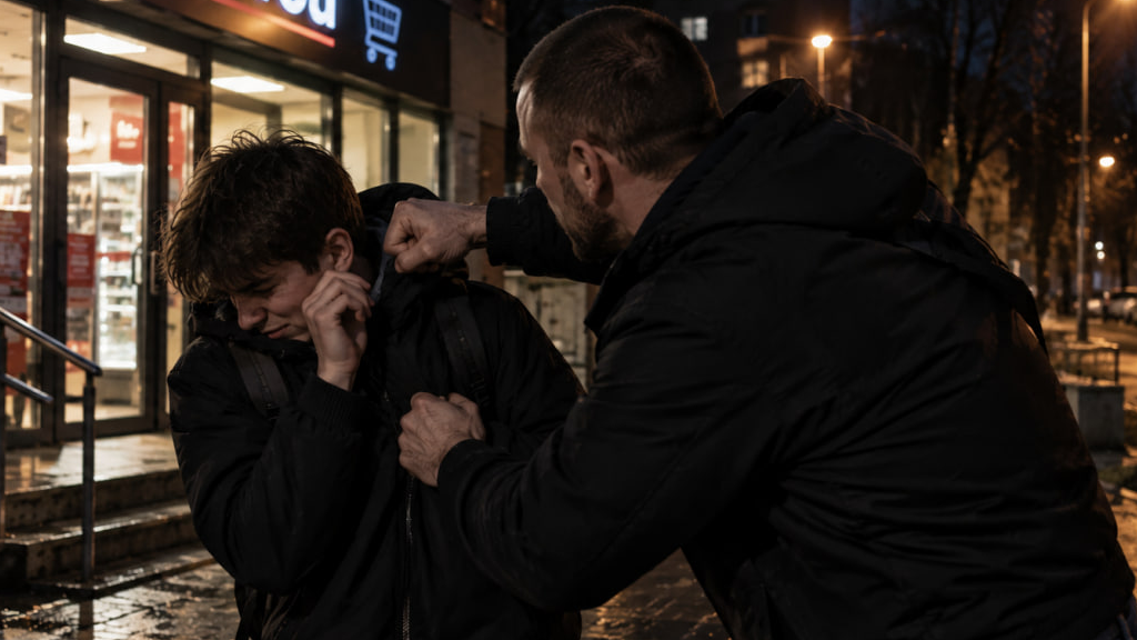 У Нововолинську чоловік жорстоко побив підлітка біля магазину та переслідував його вулицями міста