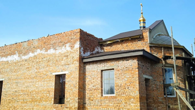 На Волині будують новий храм Православної церкви України
