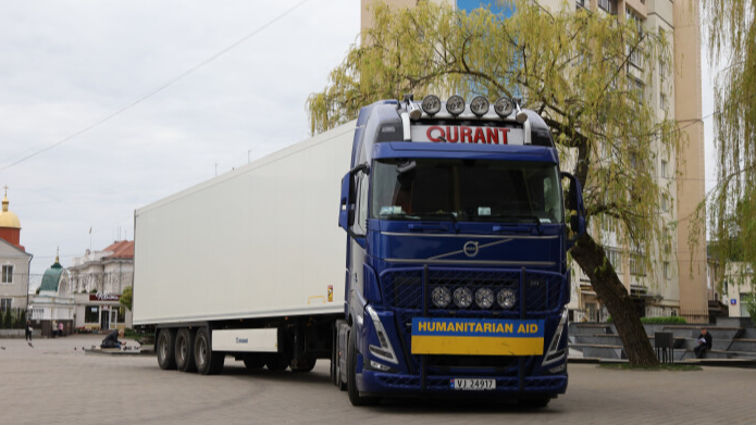 Луцьк отримав понад 40 тонн гуманітарної допомоги з Норвегії