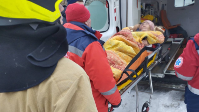 швидка застрягла у заметі