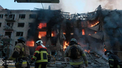 Вночі Росія масовано атакувала Київ ракетами та дронами - що відомо