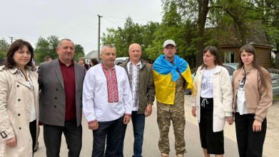 На рідну Волинь після полону повернувся воїн Андрій Войчук