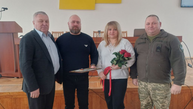 На Волині захиснику вручили «Золотий Хрест» за мужність на фронті