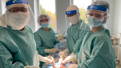 На Волині хірурги онкоцентру видалили пацієнтці 30-кілограмову пухлину