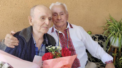 Щирий патріот України: у Луцькому районі дідусь відзначив 90-річний ювілей