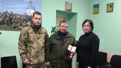 Військового з Волині посмертно відзначили орденом «За мужність» за героїзм на фронті